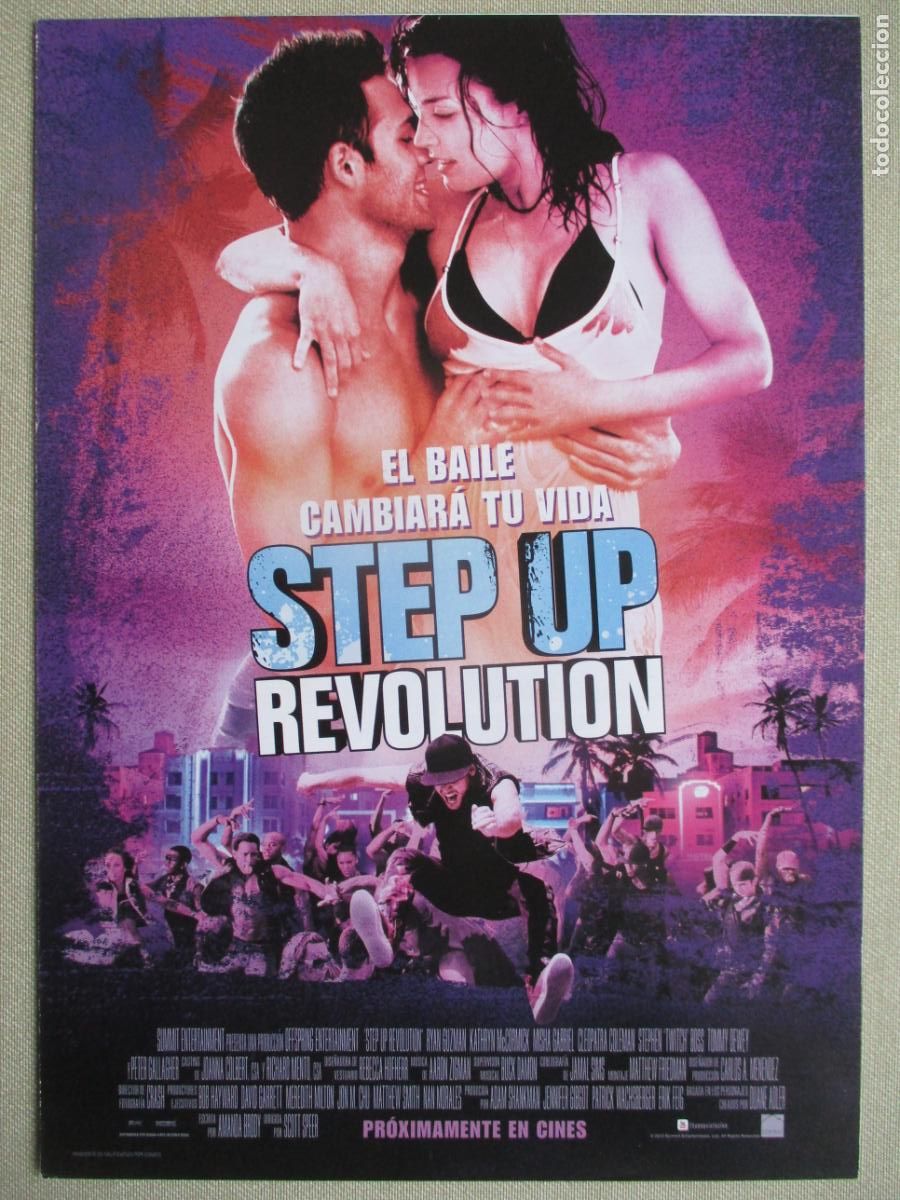 Cine: STEP UP REVOLUTION. GUIA ORIGINAL ESTRENO. PEDIDO MINIMO EN GUIAS 10 EUROS.