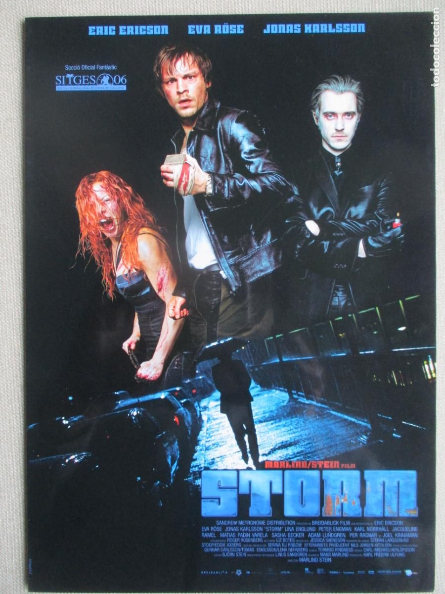 Cine: STORM. GUIA ORIGINAL ESTRENO. PEDIDO MINIMO EN GUIAS 10 EUROS.