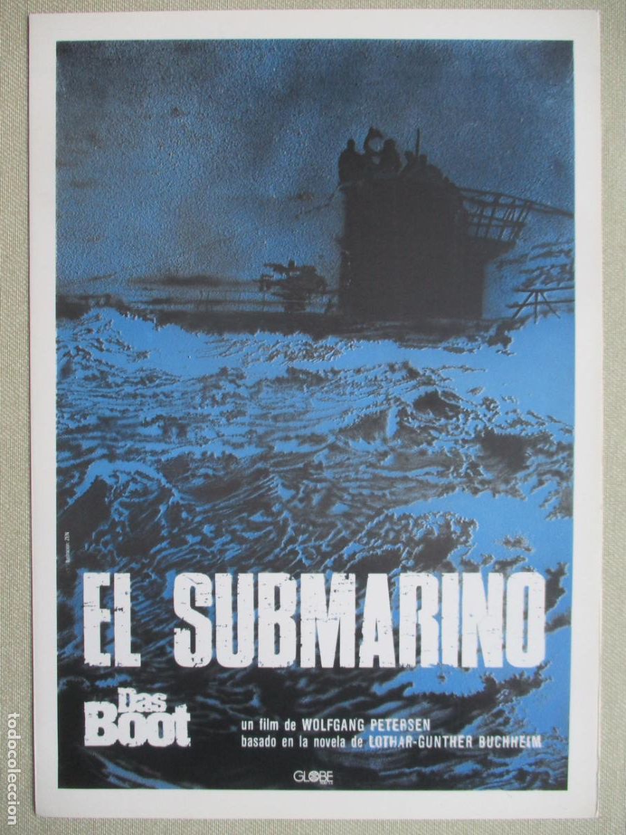 Cine: EL SUBMARINO. GUIA ORIGINAL ESTRENO. PEDIDO MINIMO EN GUIAS 10 EUROS.