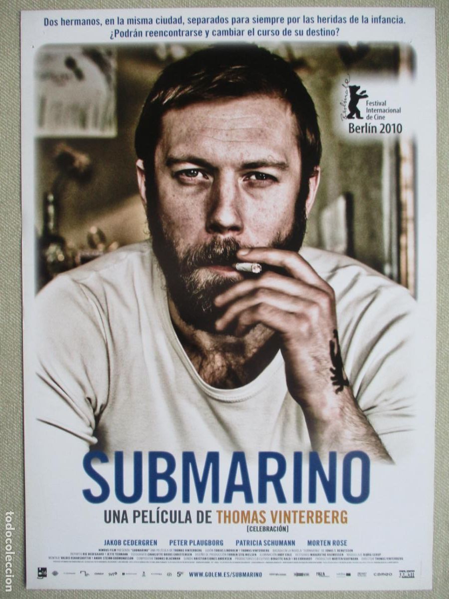 Cine: SUBMARINO. GUIA ORIGINAL ESTRENO. PEDIDO MINIMO EN GUIAS 10 EUROS.