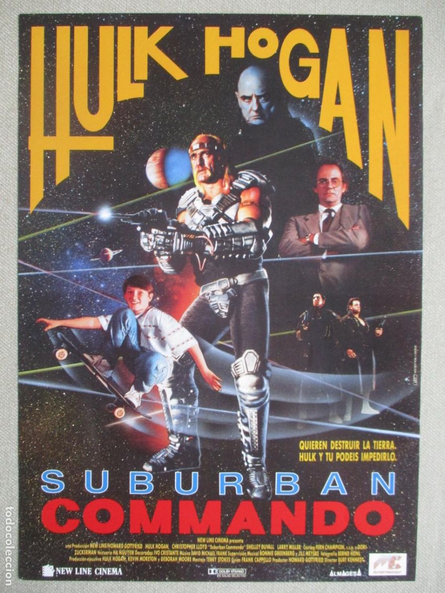 Cine: SUBURMAN COMMANDO. GUIA SIMPLE ORIGINAL ESTRENO. PEDIDO MINIMO EN GUIAS 10 EUROS.