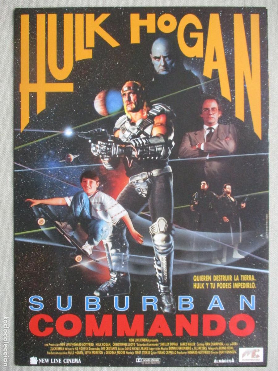 Cine: SUBURMAN COMMANDO. GUIA TRIPLE ORIGINAL ESTRENO. PEDIDO MINIMO EN GUIAS 10 EUROS.