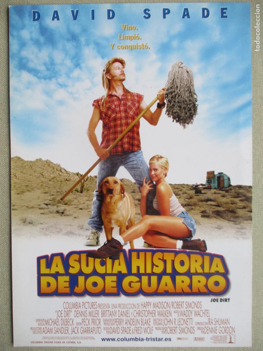 Cine: LA SUCIA HISTORIA DE JOE GUARRO. GUIA ORIGINAL ESTRENO. PEDIDO MINIMO EN GUIAS 10 EUROS.