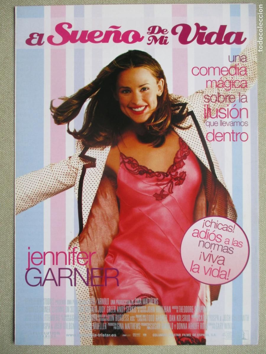 Cine: EL SUE&Ntilde;O DE MI VIDA. GUIA ORIGINAL ESTRENO. PEDIDO MINIMO EN GUIAS 10 EUROS.