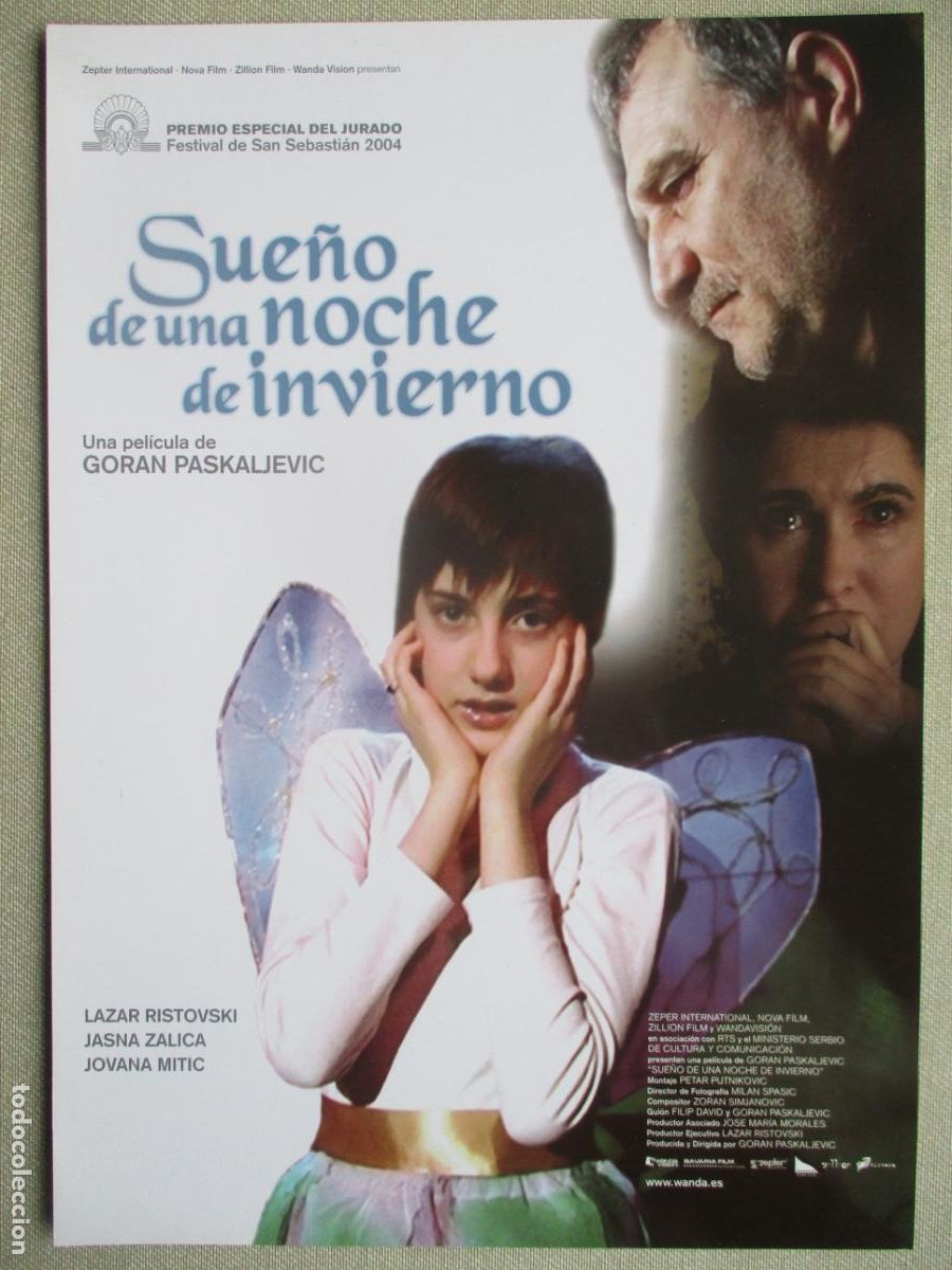 Cine: SUE&Ntilde;O DE UNA NOCHE DE INVIERNO. GUIA ORIGINAL ESTRENO. PEDIDO MINIMO EN GUIAS 10 EUROS.