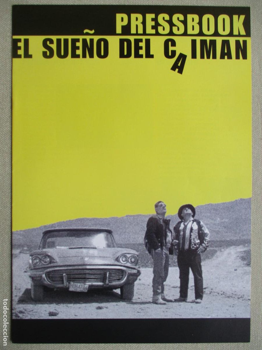 Cin&eacute;ma: EL SUE&Ntilde;O DEL CAIMAN. GUIA ORIGINAL ESTRENO. PEDIDO MINIMO EN GUIAS 10 EUROS.