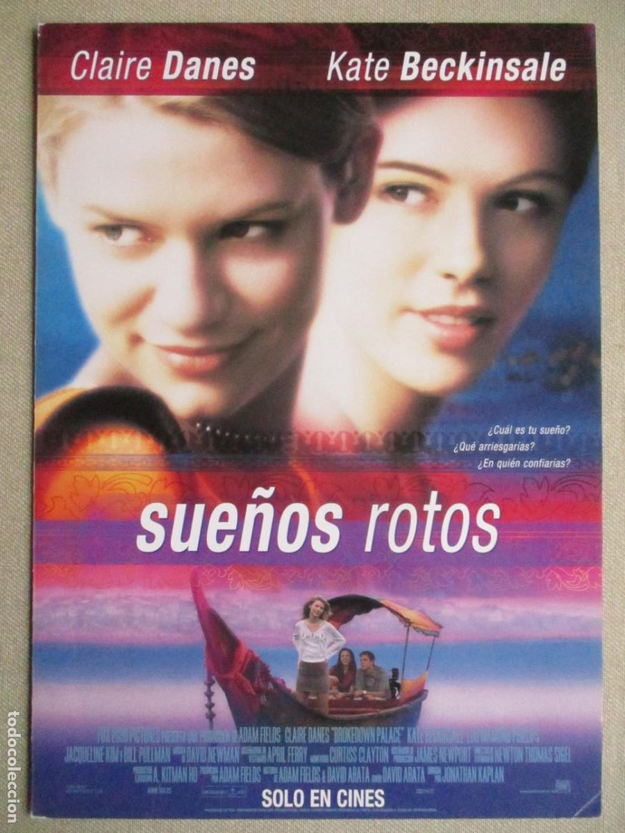 Cine: SUE&Ntilde;OS ROTOS. GUIA ORIGINAL ESTRENO. PEDIDO MINIMO EN GUIAS 10 EUROS.