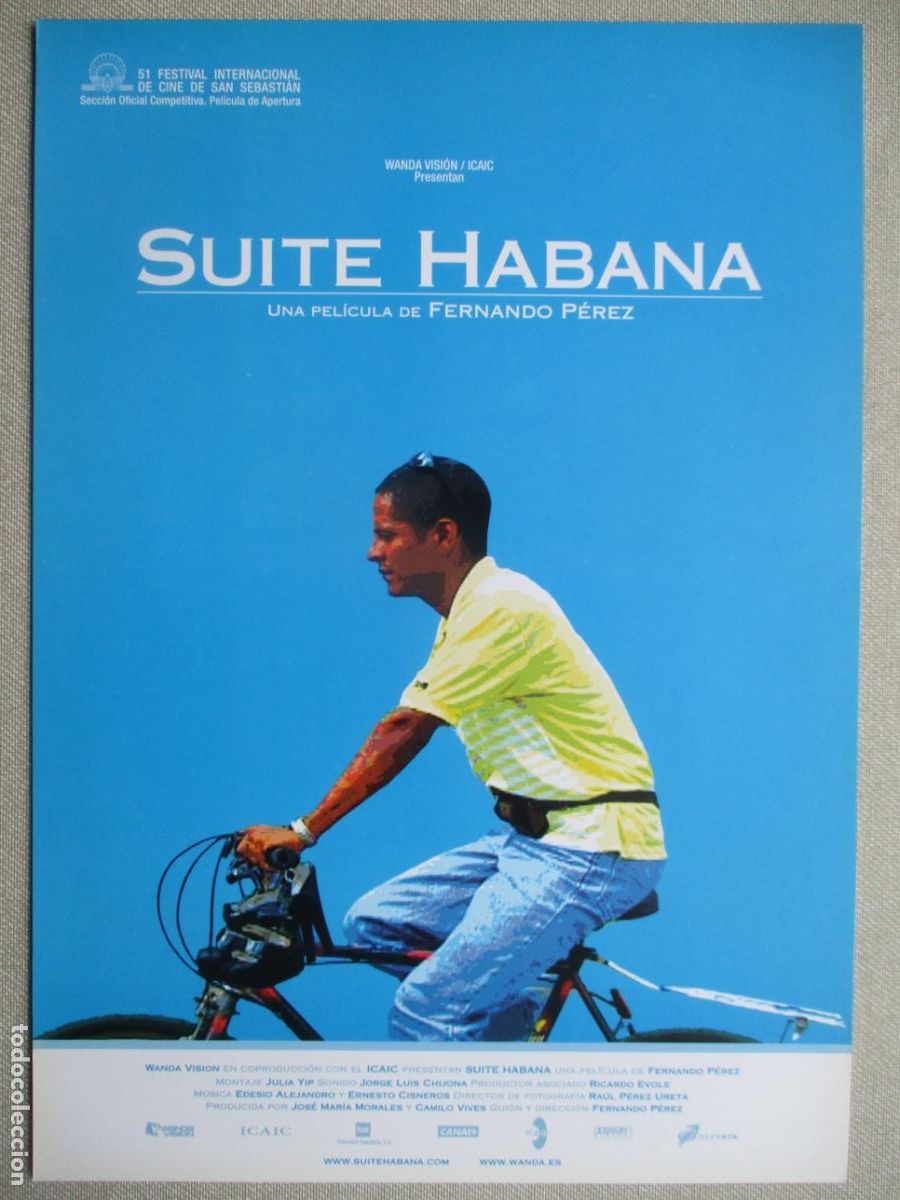 Cine: SUITE HABANA. GUIA ORIGINAL ESTRENO. PEDIDO MINIMO EN GUIAS 10 EUROS.