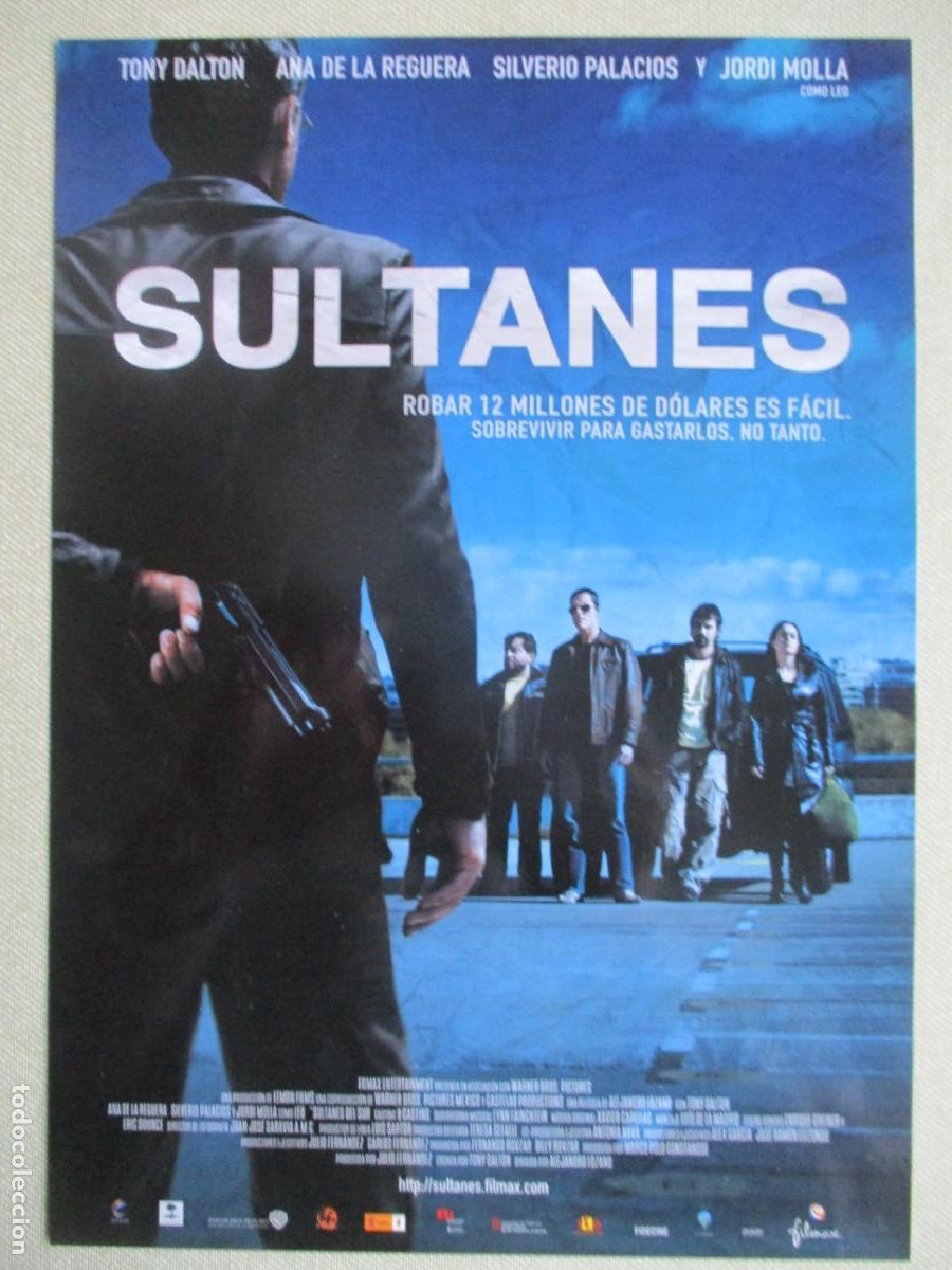 Cine: SULTANES. GUIA ORIGINAL ESTRENO. PEDIDO MINIMO EN GUIAS 10 EUROS.