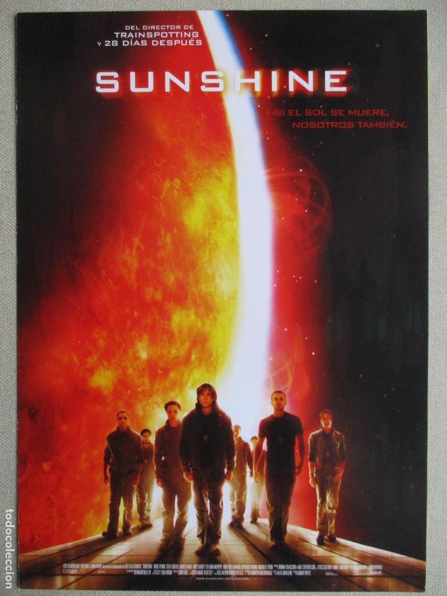 Cine: SUNSHINE. GUIA ORIGINAL ESTRENO. PEDIDO MINIMO EN GUIAS 10 EUROS.