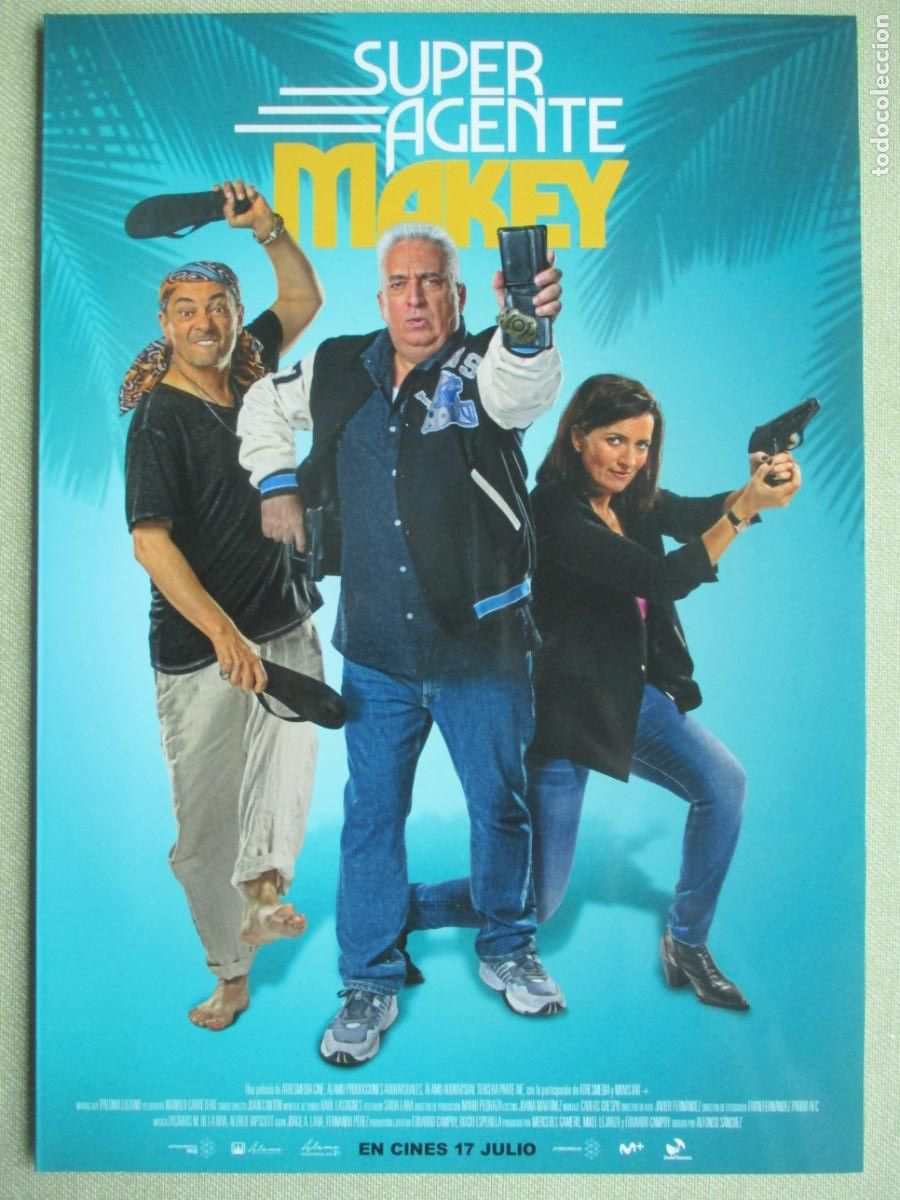 Cine: SUPER AGENTE MAKEY. GUIA ORIGINAL ESTRENO. PEDIDO MINIMO EN GUIAS 10 EUROS.