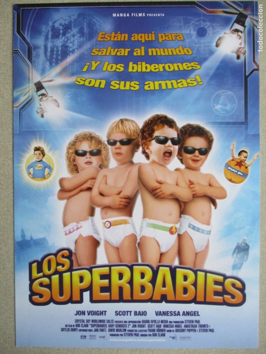 Cine: LOS SUPERBABIES. GUIA ORIGINAL ESTRENO. PEDIDO MINIMO EN GUIAS 10 EUROS.
