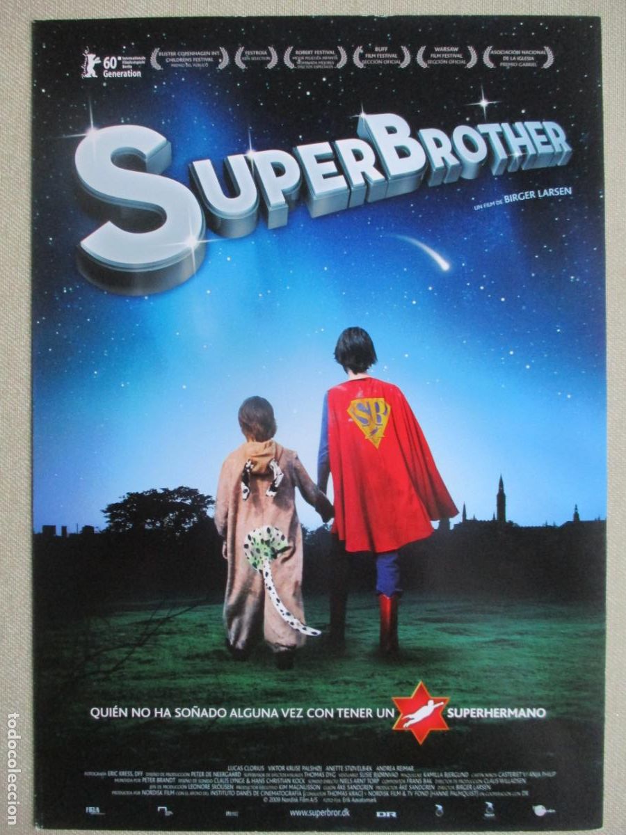 Cine: SUPERBROTHER. GUIA ORIGINAL ESTRENO. PEDIDO MINIMO EN GUIAS 10 EUROS.