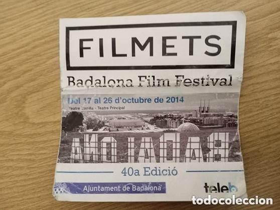 Cine: FOLLETO PUBLICITARIO DE FILMETS BADALONA A&Ntilde;O 2014 -doblado y con roces
