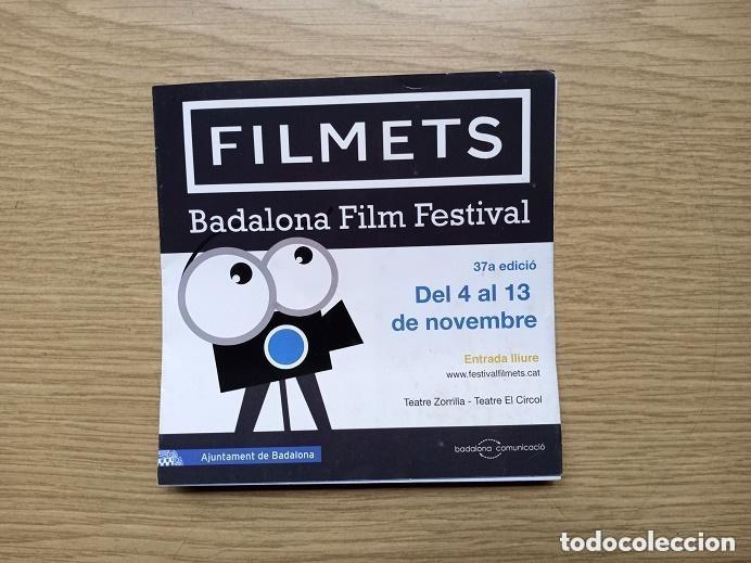 Cine: FOLLETO PUBLICITARIO DE FILMETS BADALONA A&Ntilde;O 2011 FOLLETO GUIA PUBLICITARIA DEL FESTIVAL CORTOMETRA