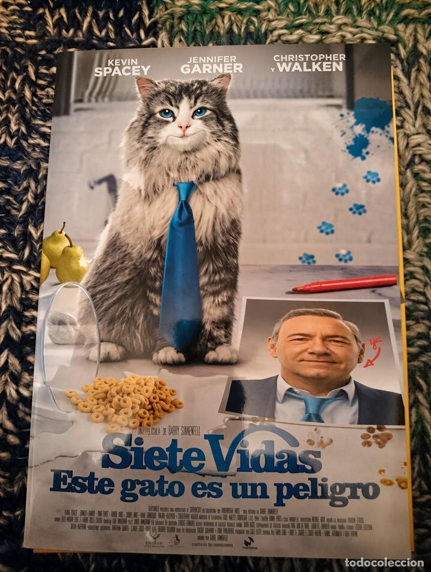 Cine: gu&iacute;a de pel&iacute;cula siete vidas este gato es un peligro-jennifer garner-kevin spacey-deaplaneta