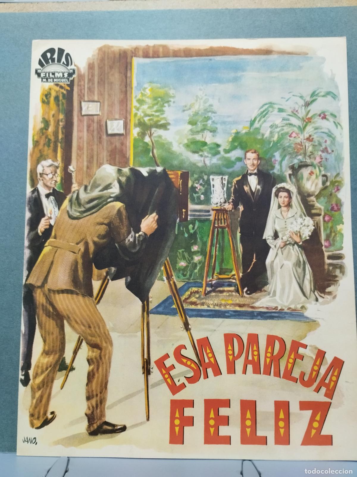 Cinema: BZB GUIA PUBLICITARIA DE CINE. ESA PAREJA FELIZ. CON FERNANDO FERNAN GOMEZ