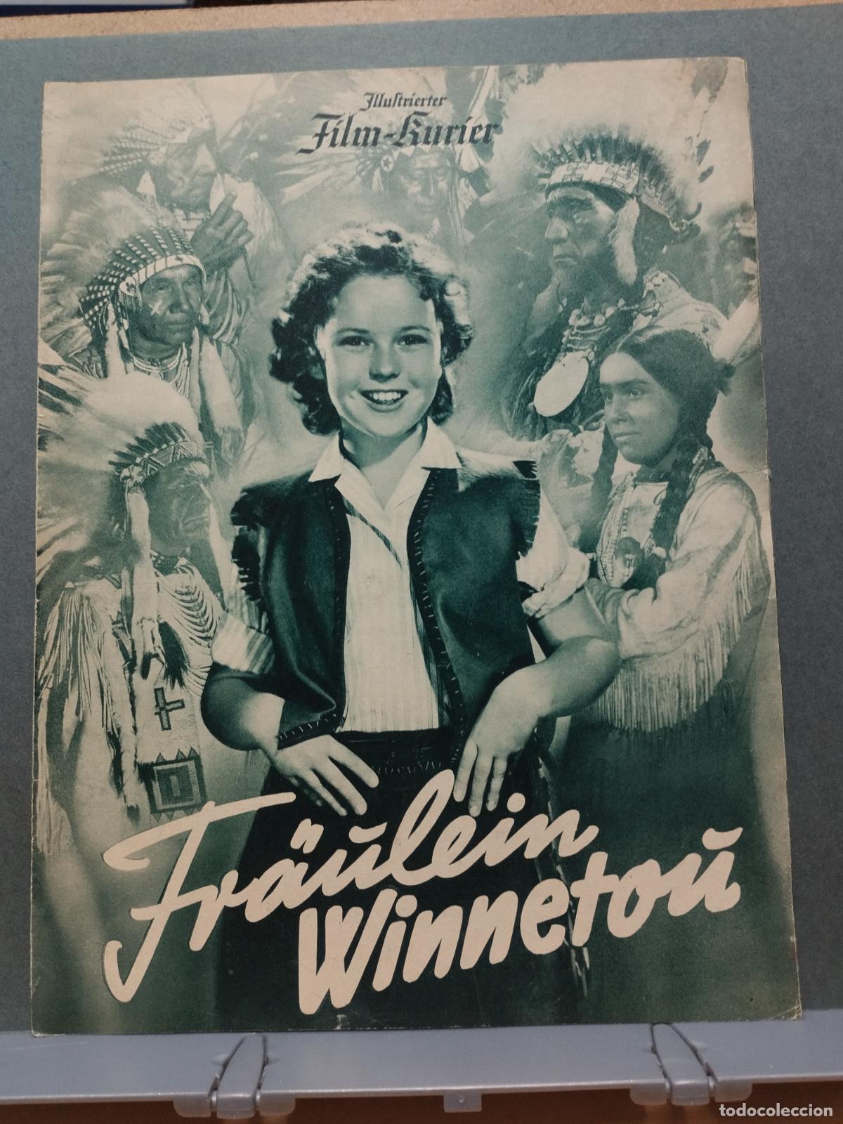 Cinema: BZB CINE. FILM-KURIER. SHIRLEY TEMPLE. 1936. SE&Ntilde;ORITA WINNETOU. VER FOTOS.