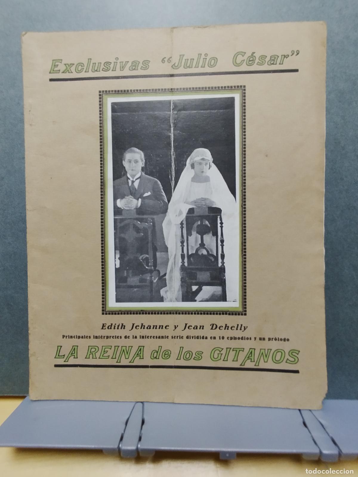 Cinema: BZB CINE. GUIA PUBLICITARIA DE LA REINA DE LOS GITANOS. CON EDITH JEHANNE Y JEAN DEHELLY