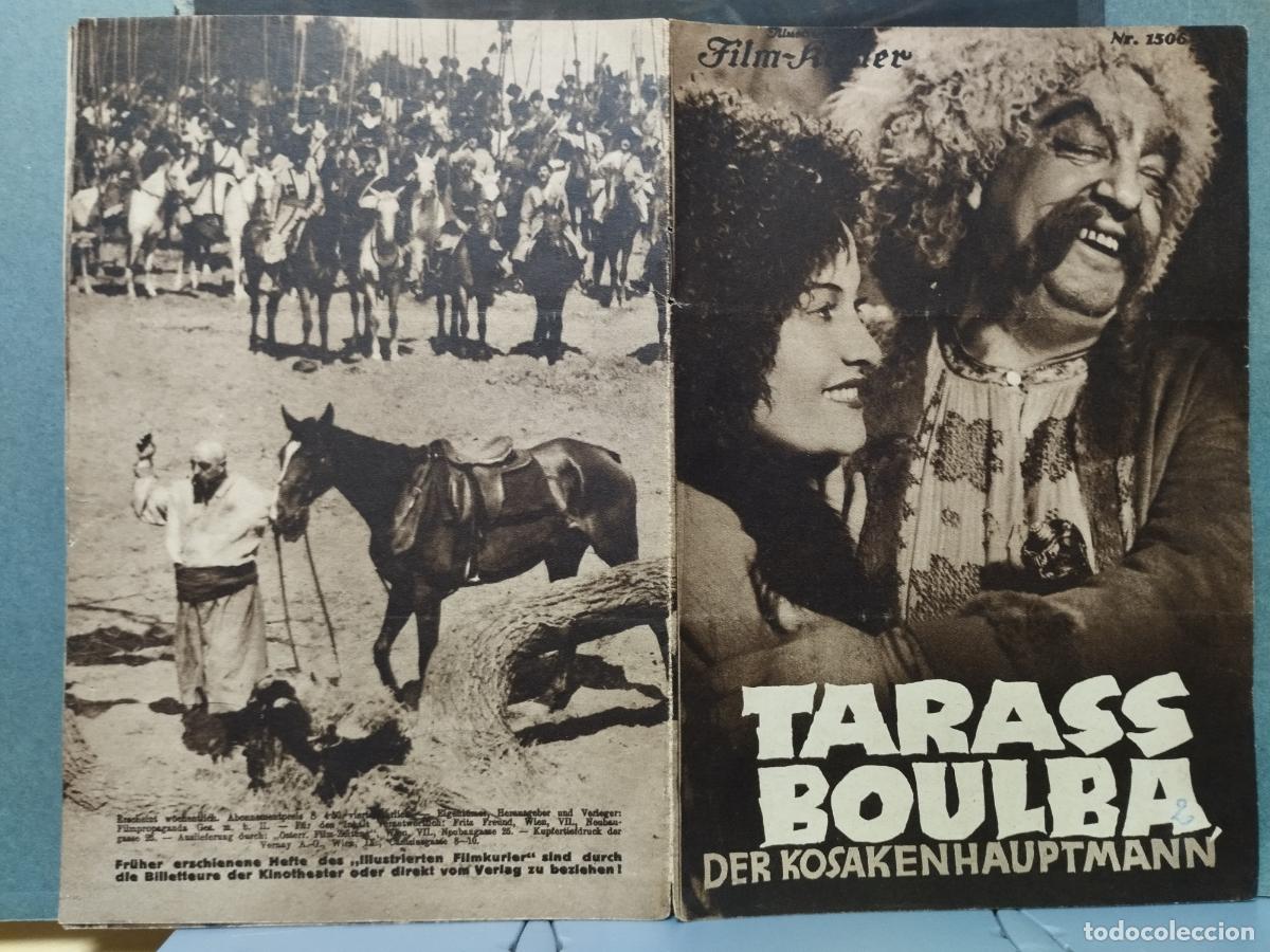 Cinema: BZB CINE. FILM-KURIER N&ordm; 1506. GUIA PUBLICITARIA ALEMANA. TARAS BULBA. ALGUN DEFECTO.