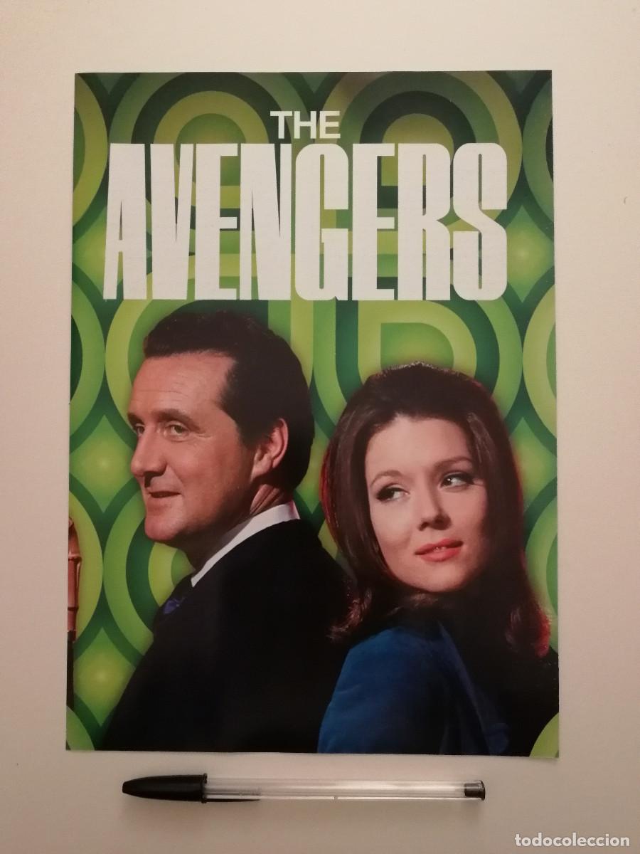Cine: FICHA COLECCIONABLE -A4- LOS VENGADORES - SERIE TV - Diana Rigg
