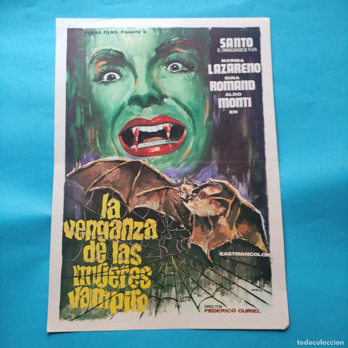 Cine: GUIA DE CINE . ILA VENGANZA DE LAS MUJERES VAMPIRO ** SANTO EL ENMASCARADO DE PLATA ** L9