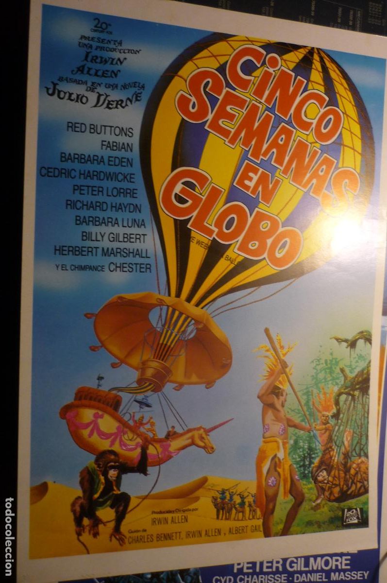 Cine: guia sencilla cinco semanas en globo peter lorre