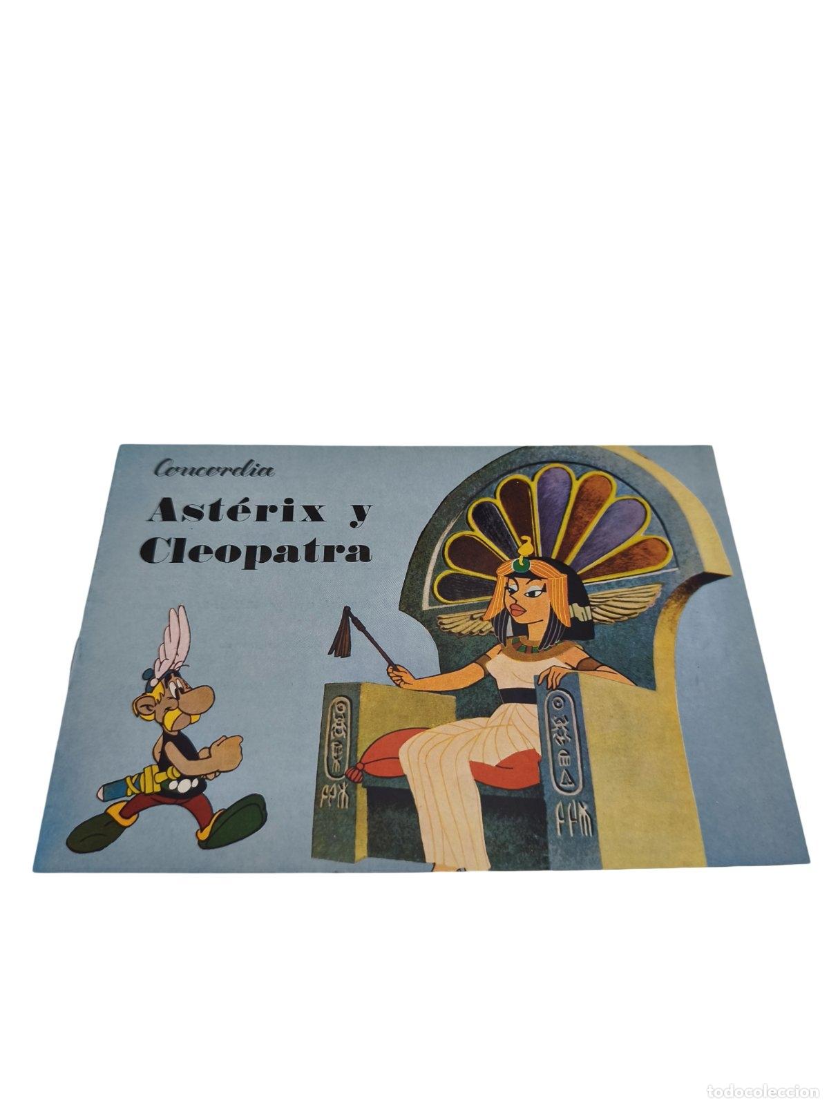 Cine: Gu&iacute;a de Prensa / Pressbook - Ast&eacute;rix y Cleopatra (1968) - Goscinny y Uderzo / Concordia - 23x16 cm