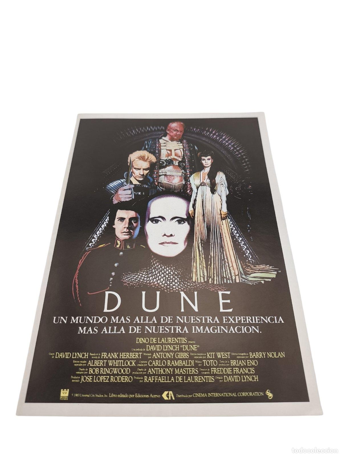 Cine: Gu&iacute;a de Prensa / Pressbook - Dune (1984) - David Lynch / CIC - 42x30 cm Edici&oacute;n Espa&ntilde;ola