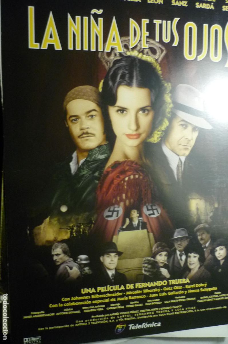 Cine: GUIA SENCILLA LA NI&Ntilde;A DE TUS OJOS ,.PENELOPE CRUZ