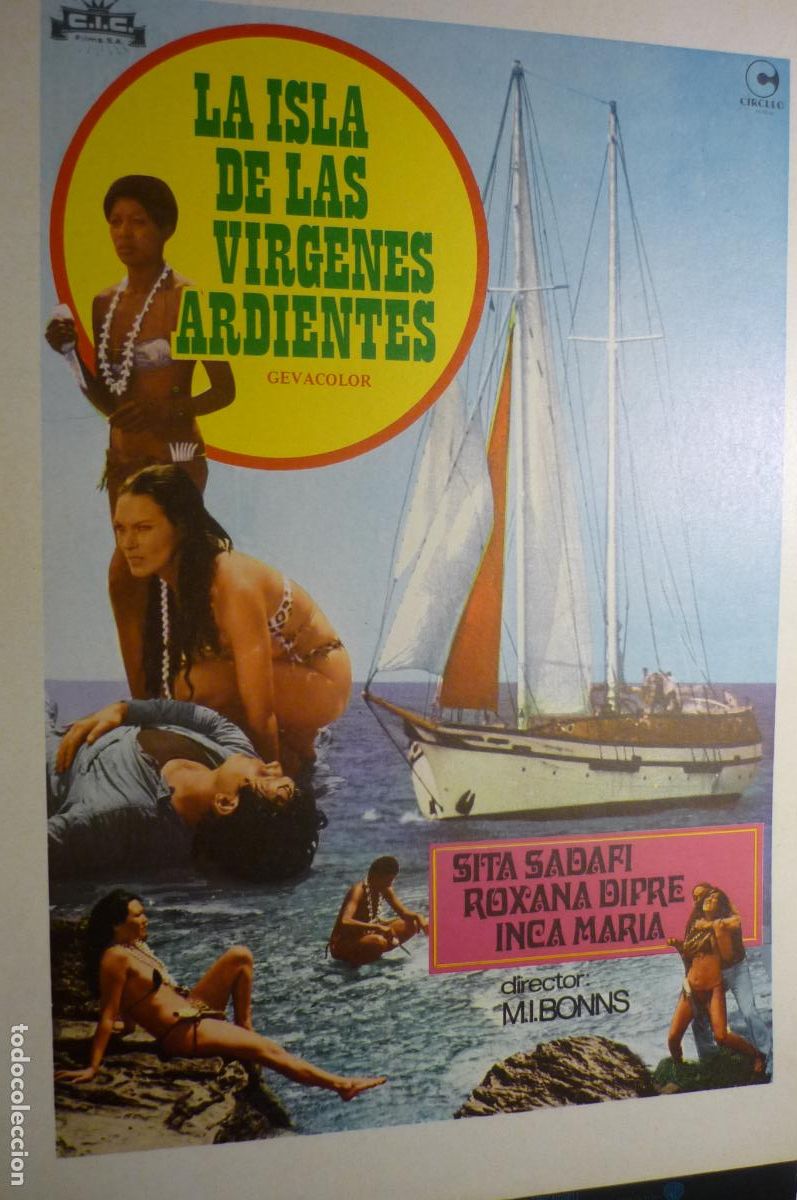 Cine: GUIA DOBLE LA ISLA DE LAS VIRGENES ARDIENTES