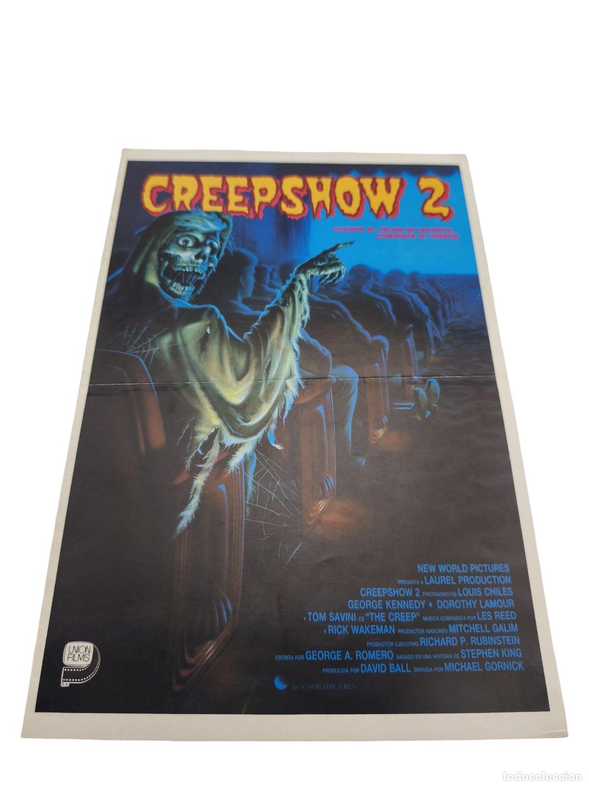 Cine: Gu&iacute;a de Prensa / Pressbook - Creepshow 2 (1987) - Stephen King, George A. Romero / Uni&oacute;n Films - Des