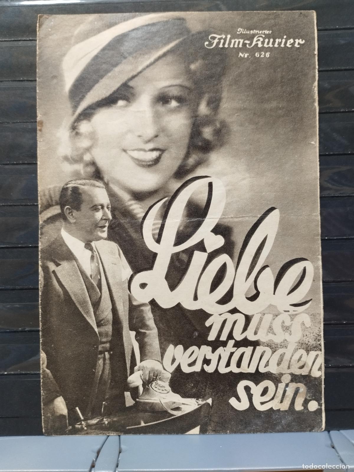 Cine: BZB GUIA PUBLICITARIA FILM-KURIER N&ordm; 626. EL AMOR DEBE SER COMPRENDIDO.