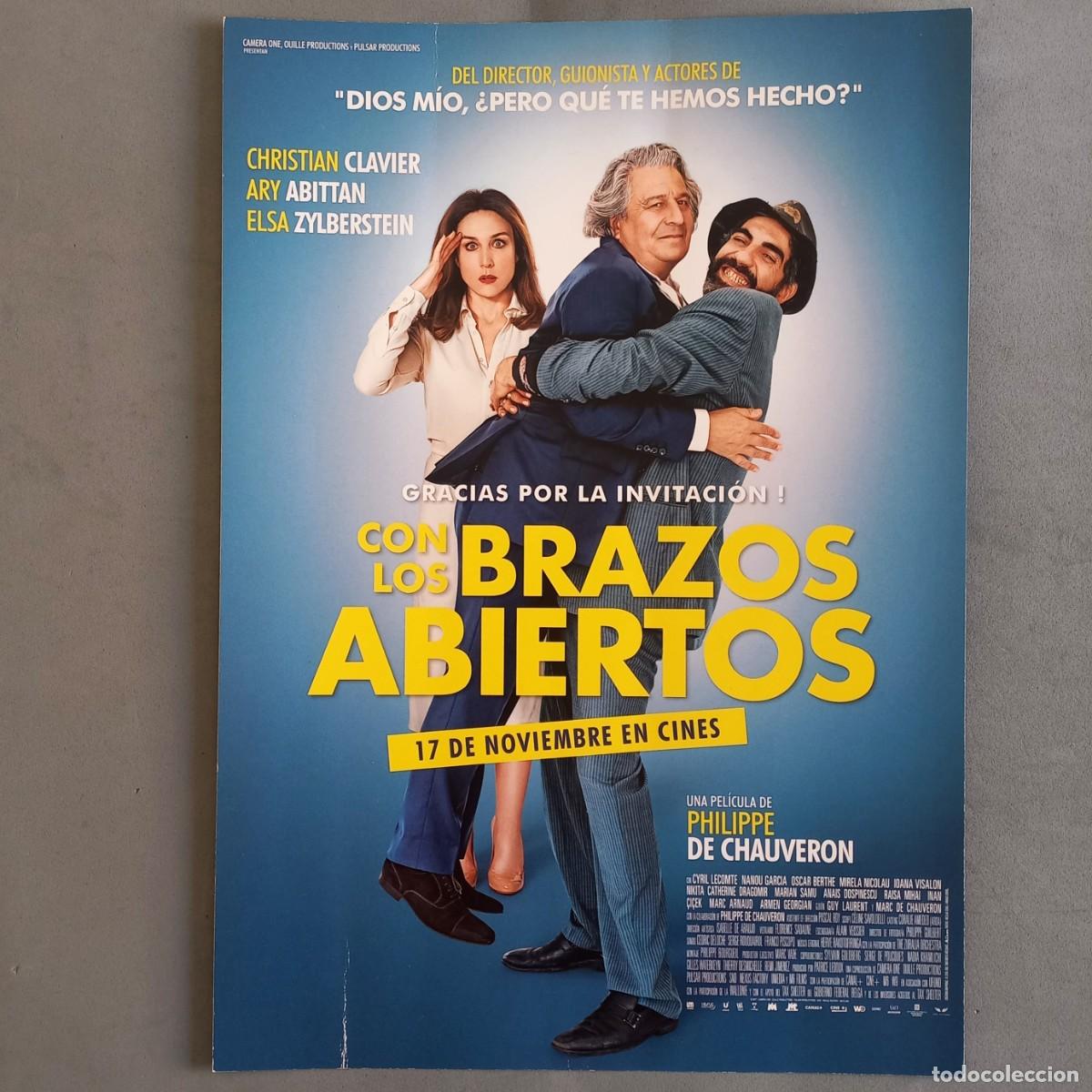 Kino: CON LOS BRAZOS ABIERTOS de Philippe Chauveron con Christian Clavier, Ary Abittan, Ensa Zylberstein