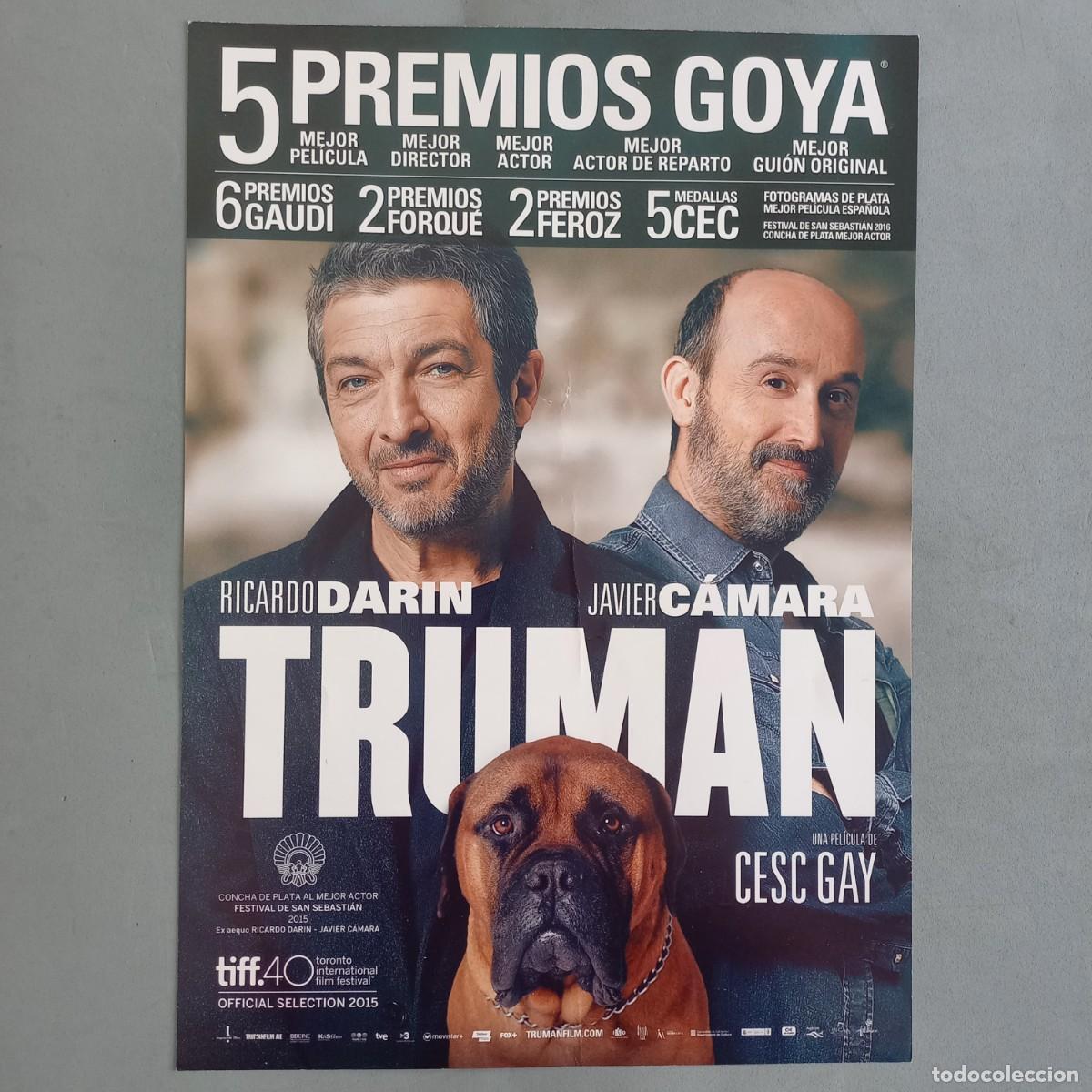 Kino: TRUMAN de Cesc Gay con Ricadro Darin, Javier C&aacute;mara, Dolores Fonzi, Oriol Pla, Francesc Orella