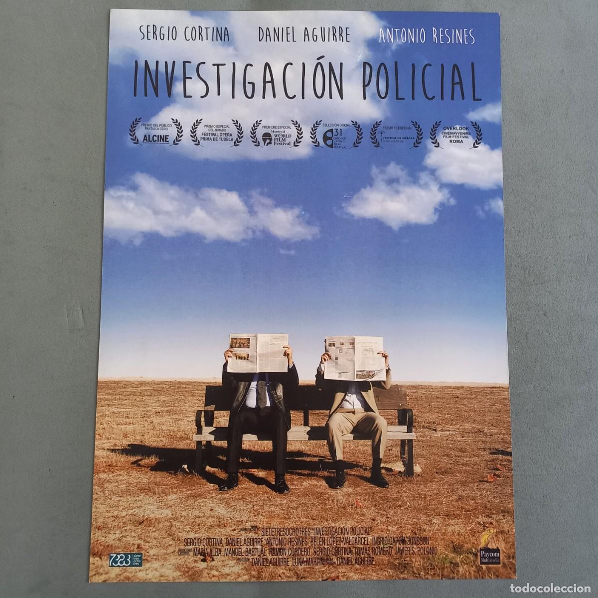 Cinema: INVESTIGACI&Oacute;N POLICIAL con Sergio Cortina, Daniel Aguirre, Antonio Resines, Ingrid Garc&iacute;a Jonsson