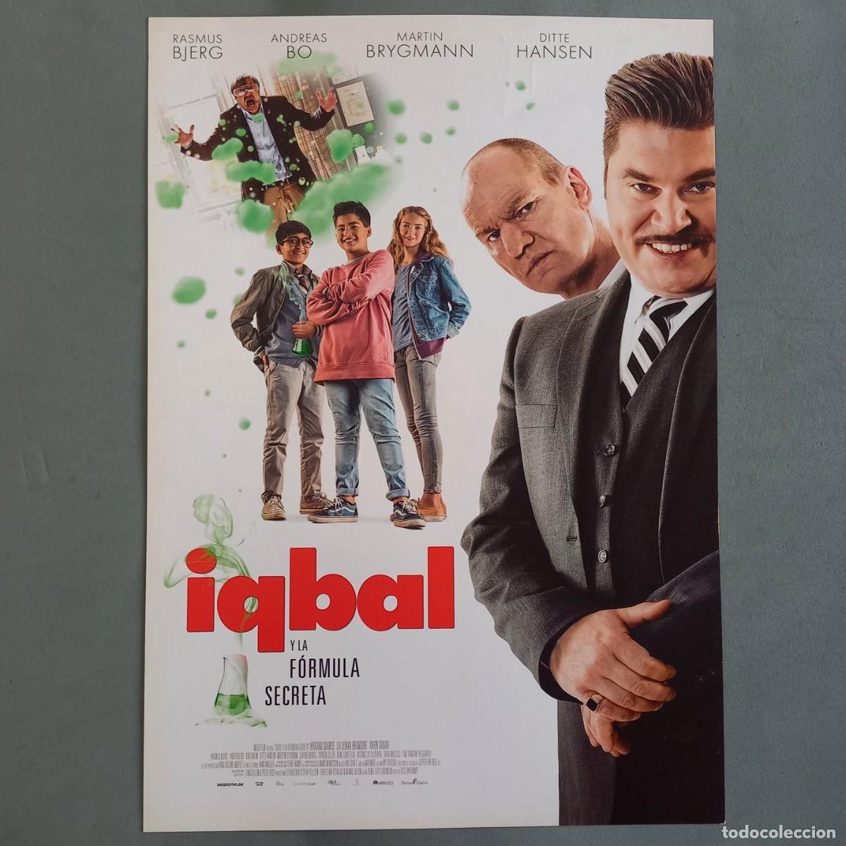 Cinema: IQBAL Y LA F&Oacute;RMULA SECRETA de Tilde Harkamp con Hircano Soares, Liv Leman Brandorf, Arien Takiar