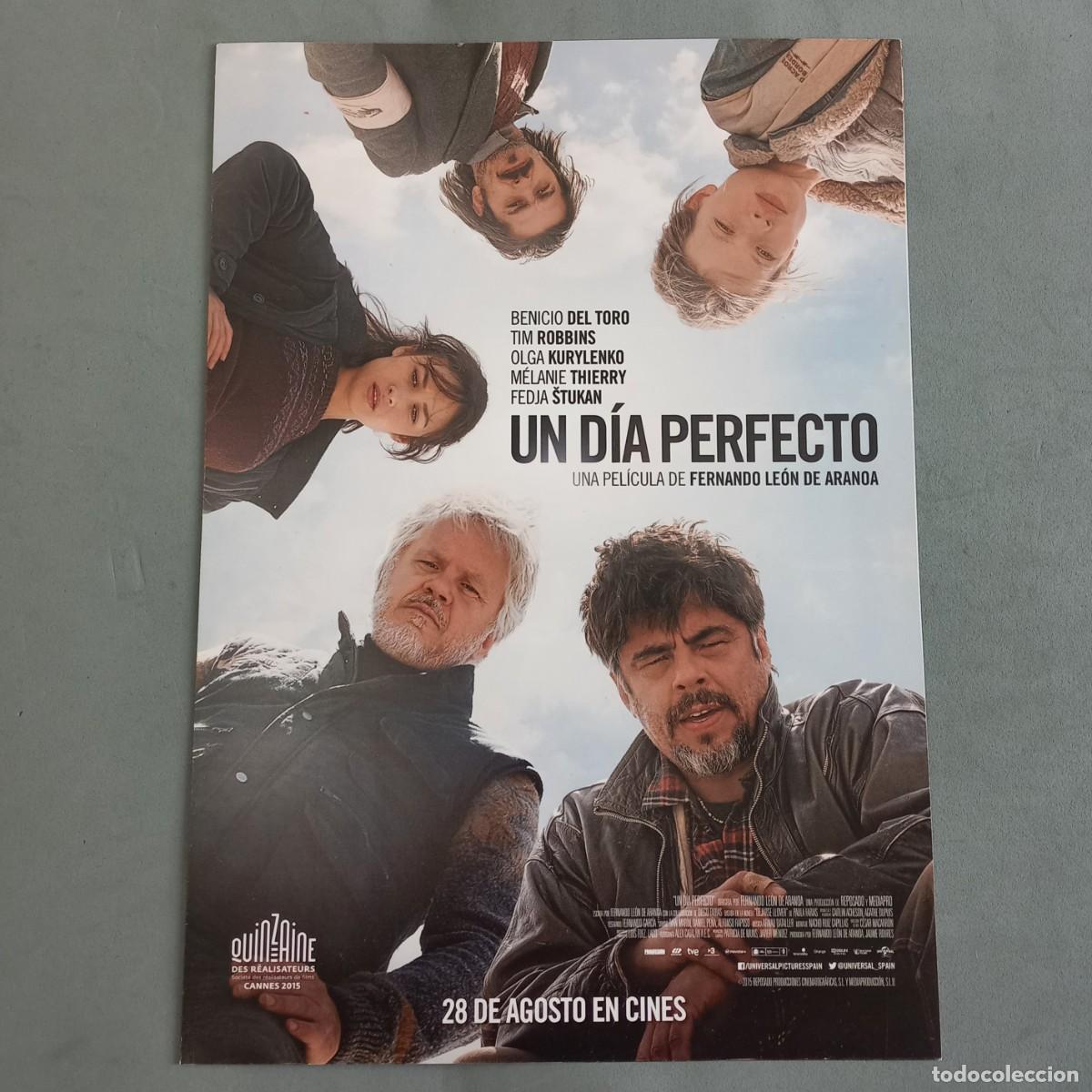 Cinema: UN D&Iacute;A PERFECTO de Fernando Le&oacute;n de Aranda con Benicio del Toro, Tim Robbins, Olga Kurylenko