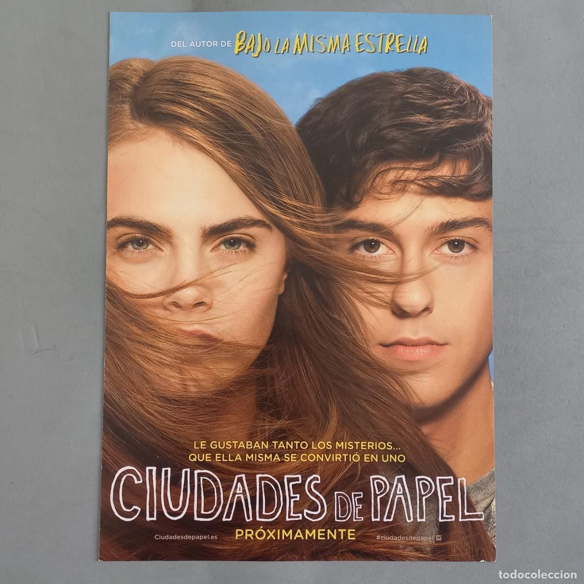 Cinema: CIUDADES DE PAPEL de Jake Schreier con Nat Wolff y Cara Delevingne, Halston Sage, Austin Abrams