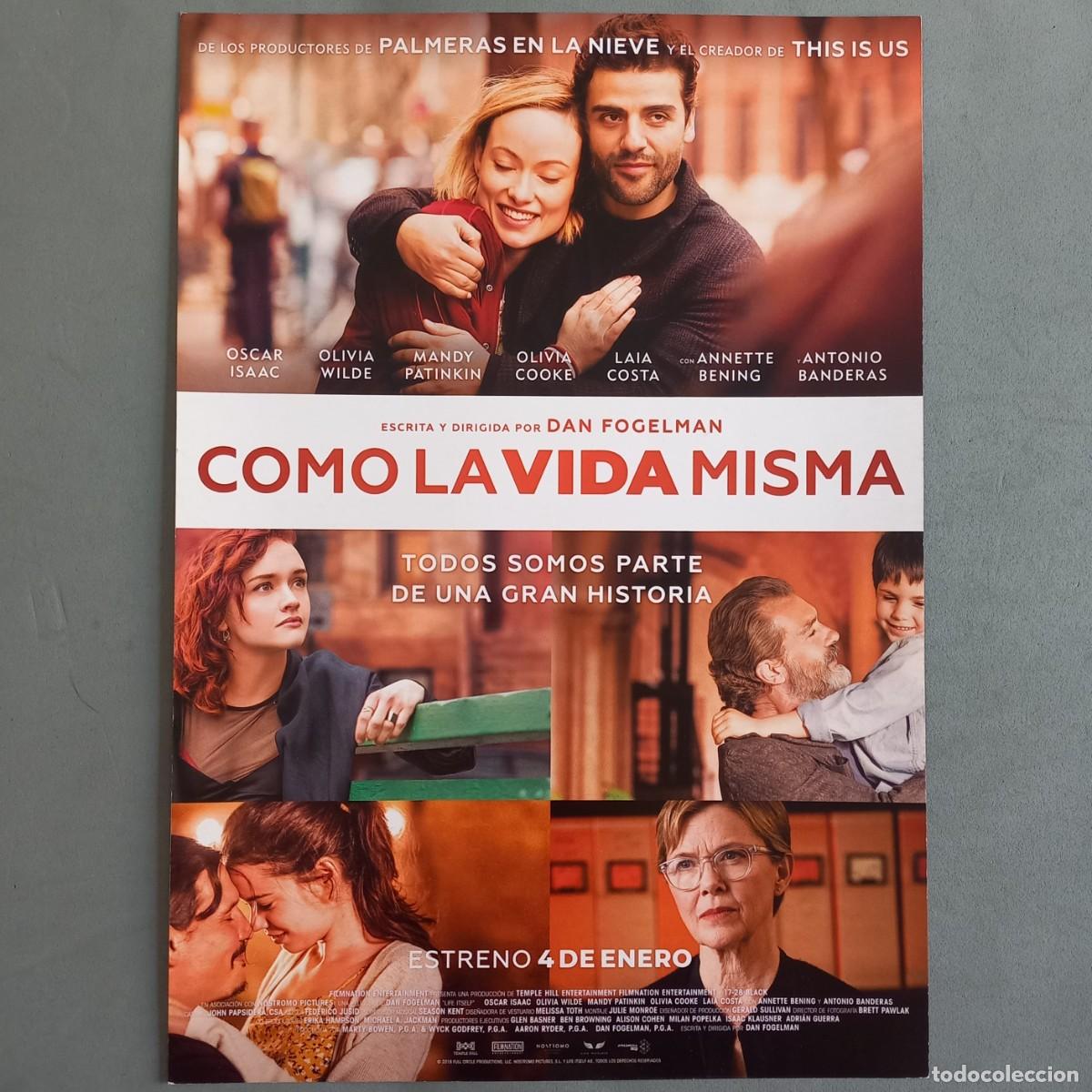 Cinema: COMO LA VIDA MISMA de Dan Fogelman con Antonio Banderas, Olivia Wilde, Olivia Cooke, Mandy Patinkin