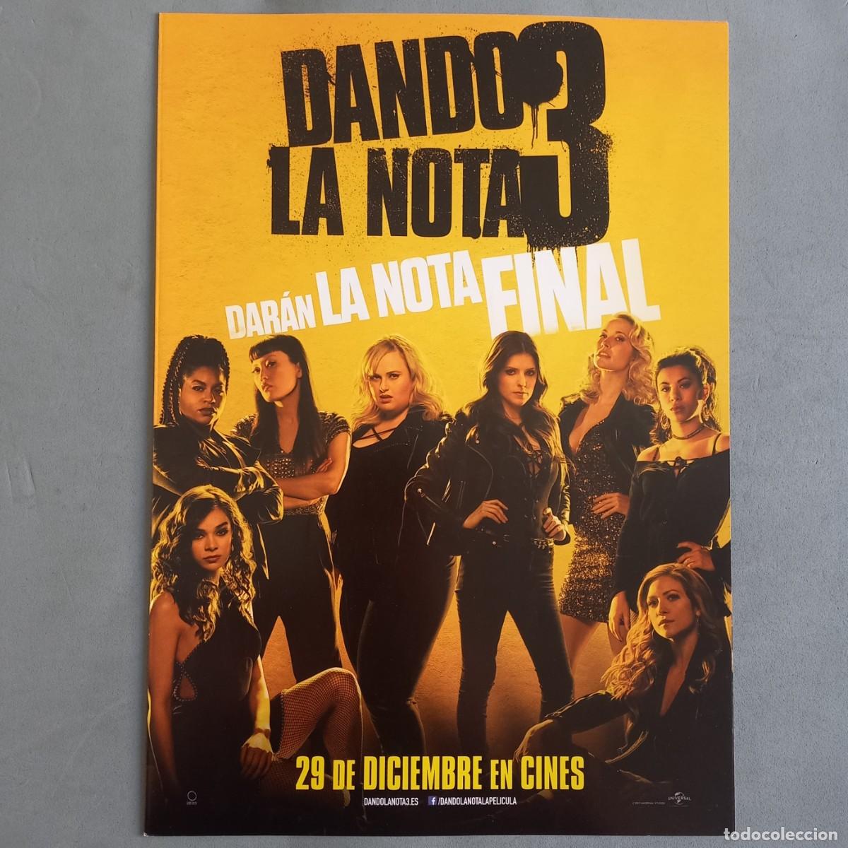 Cinema: DANDO LA NOTA 3 de Trish Sie con Anna Kendrick, Hailee Steinfeld, Rebel Wilson, Alexis Knapp