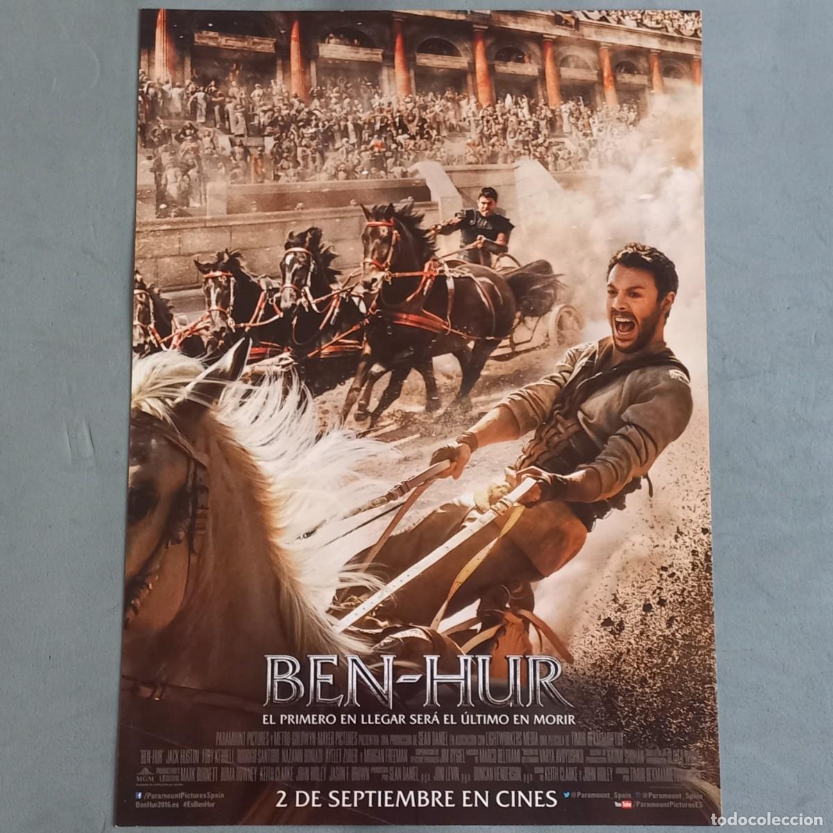 Cine: BEN-HUR de Timur Bekmambetov con Jack Huston, Toby Kebbell, Morgan Freeman, Rodrigo Santoro