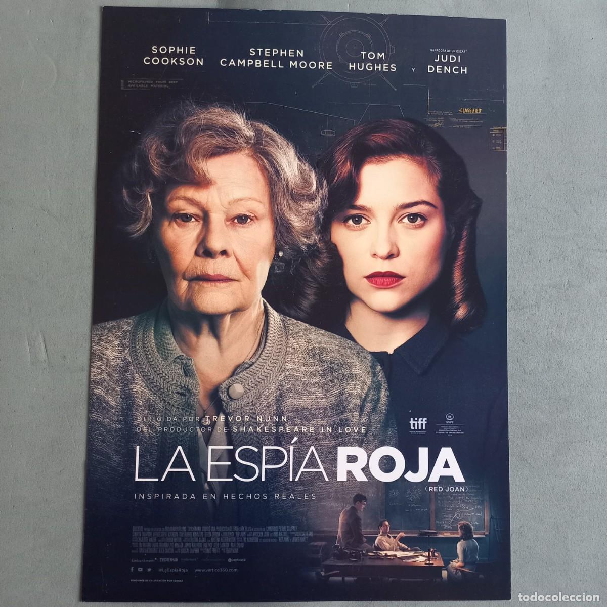 Cinema: LA ESP&Iacute;A ROJA de Trevor Nunn con Sophie Cookson, Judi Dench, Tom Hughes, Stephen Campbell Moore