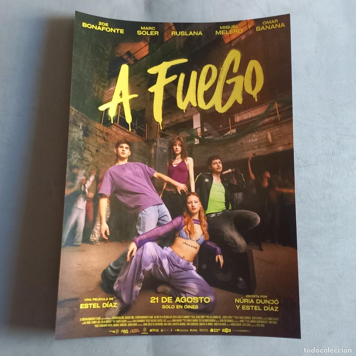 Cinema: A FUEGO de Estel D&iacute;az con Zoe Bonafonte, Marc Soler, Ruslana, Miquel Melero, Omar Banana