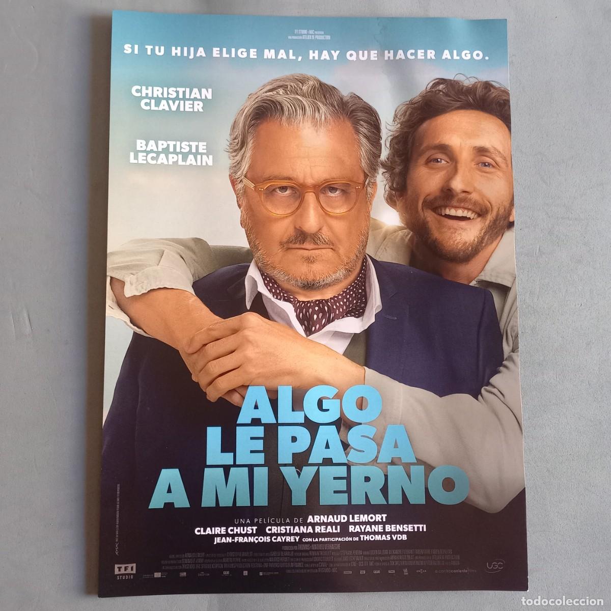 Cinema: ALGO LE PASA A MI YERNO de Arnaud Lemort con Christian Clavier, Baptiste Lecaplain, Claire Chust