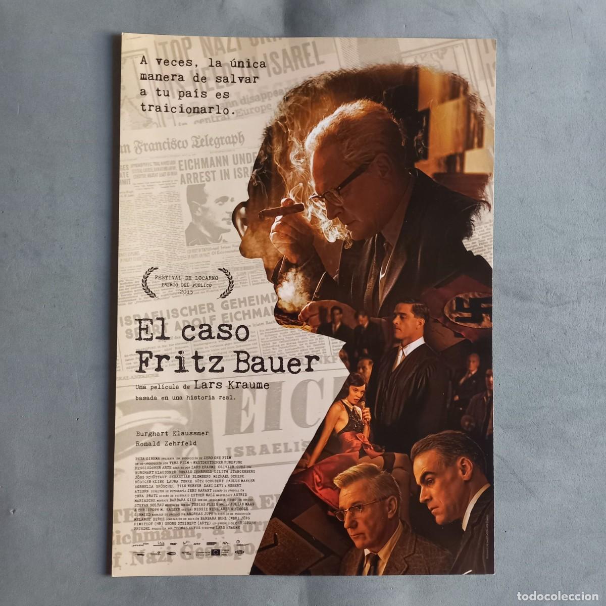 Cinema: EL CASO FRITZ BAUER de Lars Kraume con Burghart Klau&szlig;ner, Ronald Zehrfeld, Dani Levy