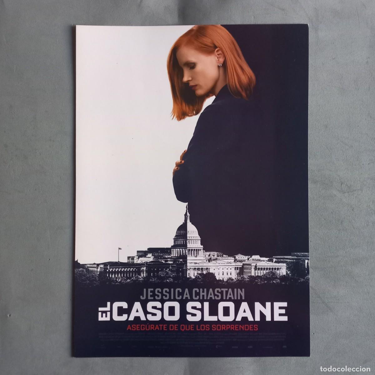 Cine: EL CASO SLOANE John Madden con Jessica Chastain, Mark Strong, Gugu Mbatha-Raw, David Wilson Barnes