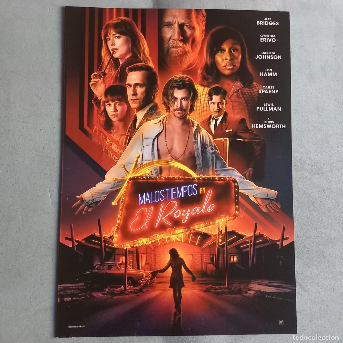 Cin&eacute;ma: MALOS TIEMPOS EN EL ROYALE de Drew Goddard con Jeff Bridges, Cynthia Erivo, Dakota Johnson, Chris He