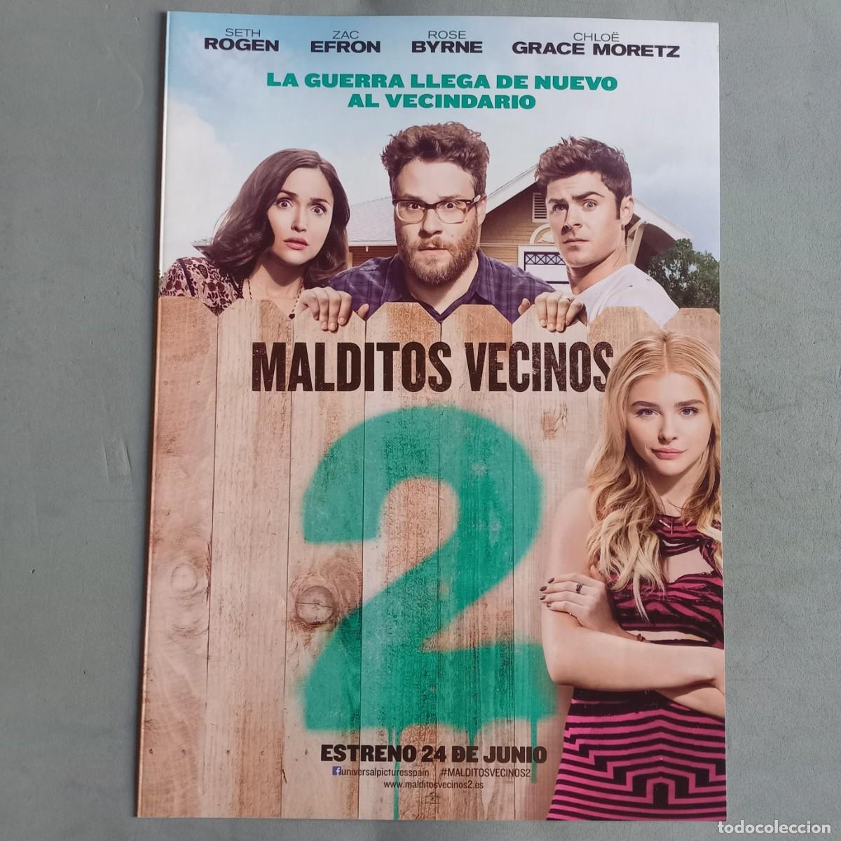 Cine: MALDITOS VECINOS 2 de Nicholas Stoller con Zac Efron, Seth Rogen, Rosse Byrne, Chlo&euml; Grace Moretz