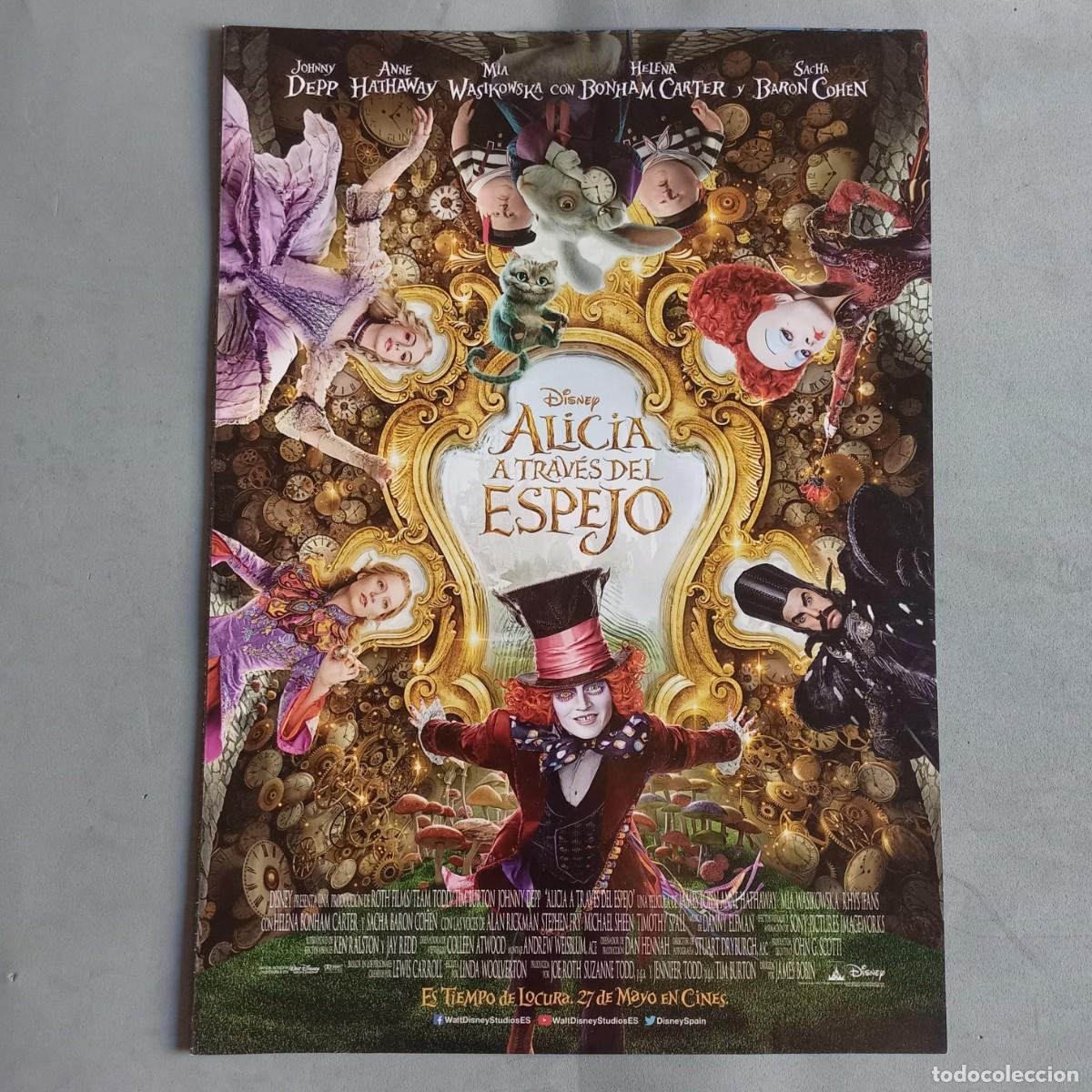 Kino: ALICIA EN EL ESPEJO de James Bobin con Sacha Baron Cohen, Mia Wasikowska, Johnny Depp, Anne Hathaway